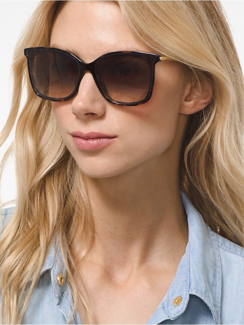 Michael Kors Zermatt Brown Tortoiseshell Sunglasses - Picture 2 of 12